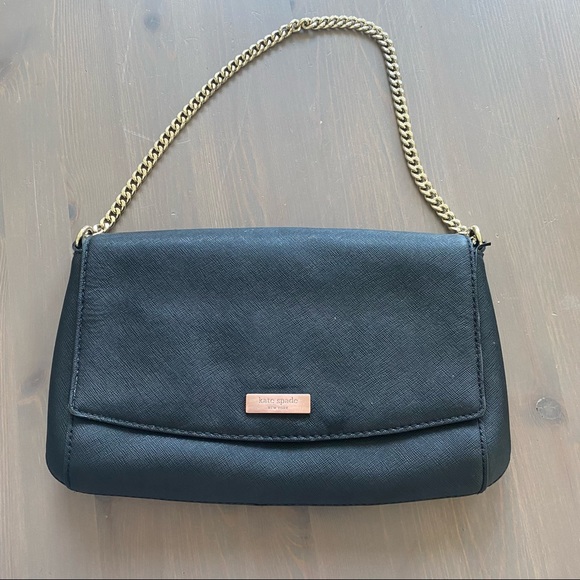 KATE SPADE BLACK PURSE - Picture 1 of 16